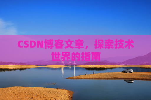 CSDN博客文章，探索技术世界的指南